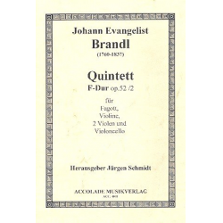 Quintett Op. 52-2 F-Dur - Johann Evangelist Brandl