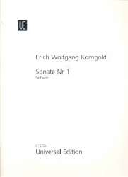 Sonate d-Moll Nr.1 : für Klavier - Erich Wolfgang Korngold