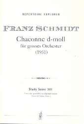 Chaconne d-Moll : für - Franz Schmidt