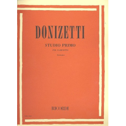 Studio primo : per clarinetto -Gaetano Donizetti