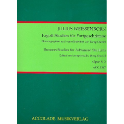 Studien Für Fortgeschrittene Op. 8-2 - Urtext - Julius Weissenborn