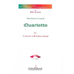 Quartett op.2,1 : für 3 Klarinetten - Bernhard Henrik Crusell