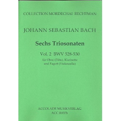 6 Triosonaten Bwv 525-530 Vol. 2 - Johann Sebastian Bach