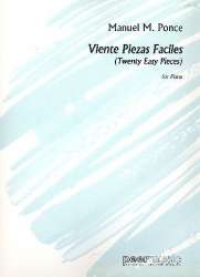 20 easy Pieces : for piano - Manuel Ponce