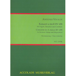 Konzert Rv 498 - Fanna Viii, Nr. 2 - Antonio Vivaldi