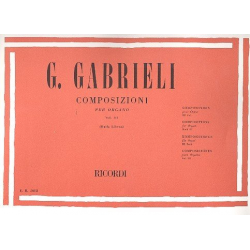 Composizioni vol.3 : per organo - Giovanni Gabrieli