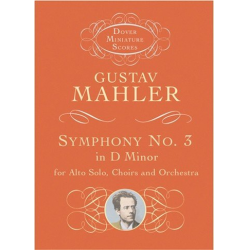 Symphony d minor no.3 : for alto, - Gustav Mahler