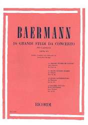 16 grandi studi dall'op.64 : - Carl Baermann