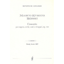 Konzert a-Moll op.100 : für Orgel, - Marco Enrico Bossi