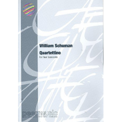 Quartettino : für 4 Fagotte - William Schuman