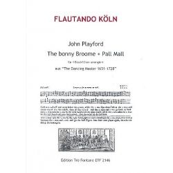 The Bonny Broome und Pall Mall - John Playford