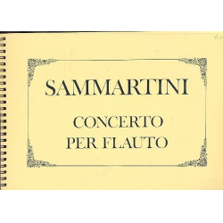 Concerto fa maggiore : per flauto - Giovanni Battista Sammartini