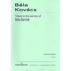 Tribute to the Memory of Béla Bartók : - Bela Kovács