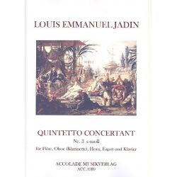 Quintetto Concertant Nr. 3 C-Moll - Louis Emmanuel Jadin