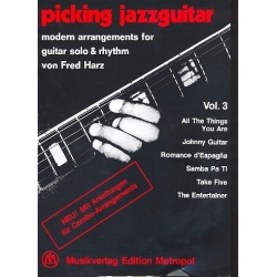 Picking Jazzguitar vol.3 : - Fred Harz