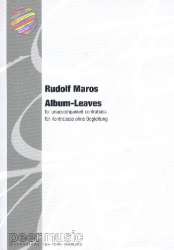 Album-Leaves : - Rudolf Maros