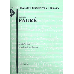Elegie op.24 : for cello and - Gabriel Fauré