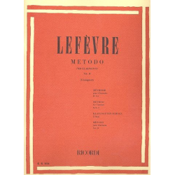 LEFÈVRE Metodo per clarinetto vol. 2 - Jean Xavier Lefèvre / Arr. Alamiro Giampieri