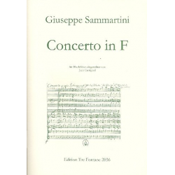 Concerto F-Dur a piu istromenti -Giuseppe Sammartini