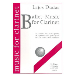Ballet-Music : for clarinet and piano - Lajos Dudas