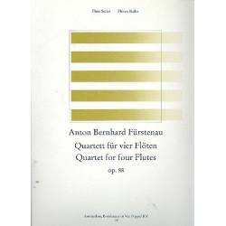 Quartett op.88 : für 4 Flöten - Anton Bernhard Fürstenau