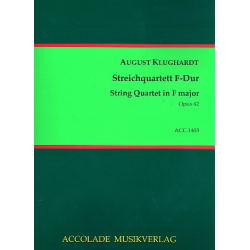 Streichquartett F-Dur Op. 42 - August Klughardt