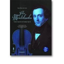 MUSIC MINUS ONE VIOLIN : CONCERTO - Felix Mendelssohn-Bartholdy