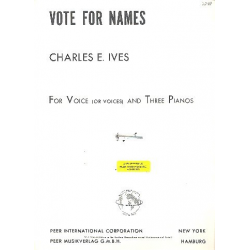 Vote for Names : - Charles Edward Ives