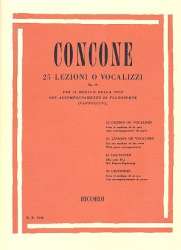 25 lezioni o vocalizzi op.10 : - Giuseppe Concone