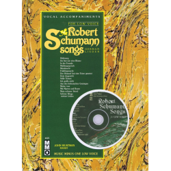 MUSIC MINUS ONE VOCAL : GERMAN - Robert Schumann