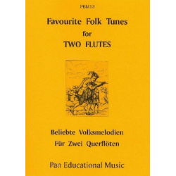Favourite Folk Tunes : for 2 flutes