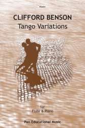 Tango Variations : for flute and piano - Clifford Benson