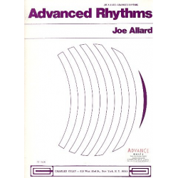Advanced Rhythms : for Eb instruments - Joe Allard