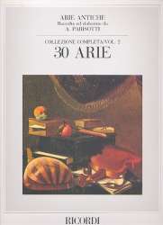 30 arie antiche vol.2 : a una - Alessandro Parisotti