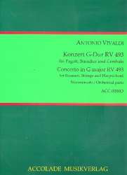 Konzert G-Dur Rv 493 - Antonio Vivaldi