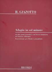 Adagio sol minore : per flauto e - Tomaso Albinoni