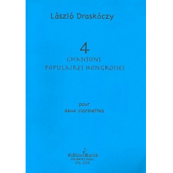 4 chansons populaires hongroises : - Laszlo Draskoczy