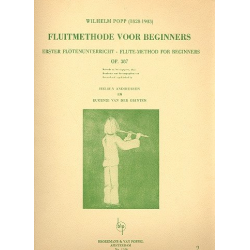Erster Flötenunterricht op.387 Band 2 : - Wilhelm Popp