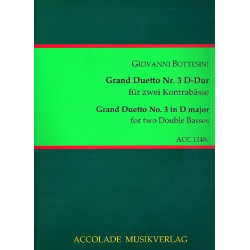 Grand Duetto Nr. 3 D-Dur - Giovanni Bottesini
