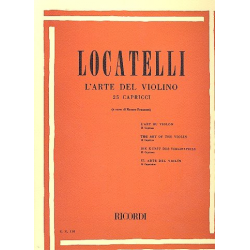 L'arte del violino da op.3 : -Pietro Locatelli
