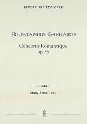 Concerto romantique, Op. 35 for violin and orchestra - Benjamin Godard