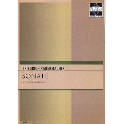 Sonate : für Horn in F und Klavier - Friedrich Radermacher