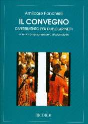 Il convegno : für 2 Klarinetten und Klavier - Amilcare Ponchielli