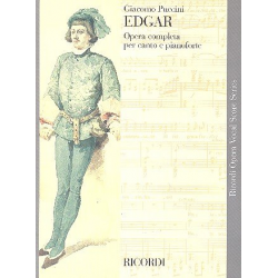 Edgar : Klavierauszug (it)    broschiert - Giacomo Puccini