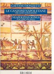 Le canzoni napoletane : per canto e - Gaetano Donizetti