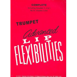 Advanced Lip Flexibilities for trumpet (includes vols. 1, 2 and 3) -Charles Colin