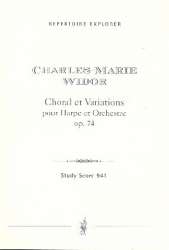 Chorale et Variations op.74 : für Harfe - Charles-Marie Widor