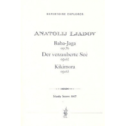 3 Tondichtungen : für Orchester - Anatoli Liadov