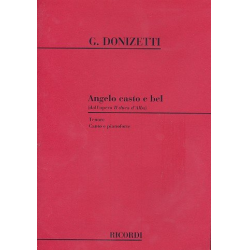 Angelo casto e bel : per tenore e -Gaetano Donizetti