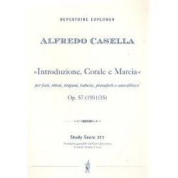 Introduzione, corale e marcia op.57 : - Alfredo Casella Lavagnino